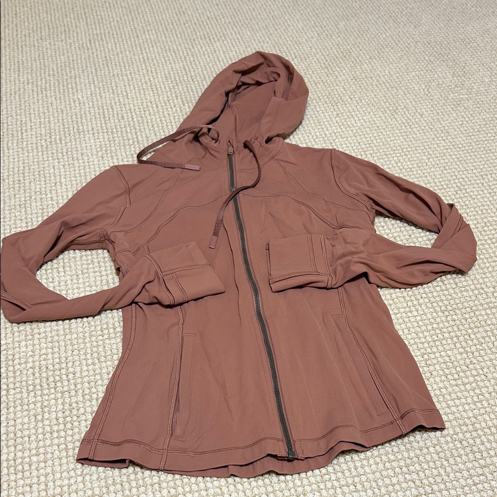 lululemon athletica Hooded Utility Jacket in Dusty Rose
